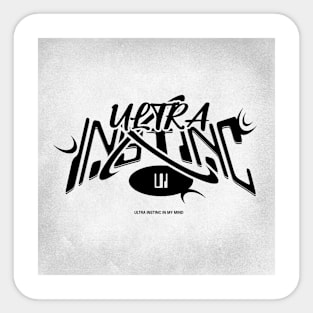 Ultra Instinc // Sticker